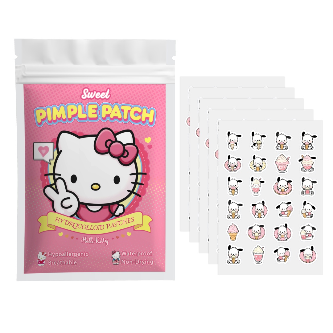 Skincare The Originote - 48/120PCS hello kitty Acne patches, facial