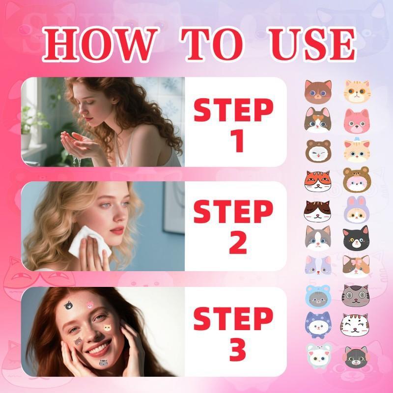 Skincare Animate - 600pcs Cartoon Acne Patch Removal Pimple