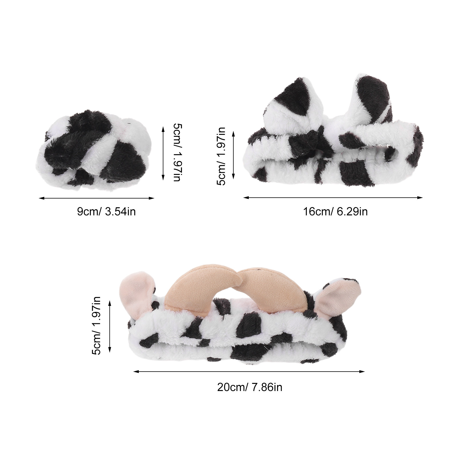 1Set Cow Spa Headband Wristban - đánh giá và giá Skincare Animate