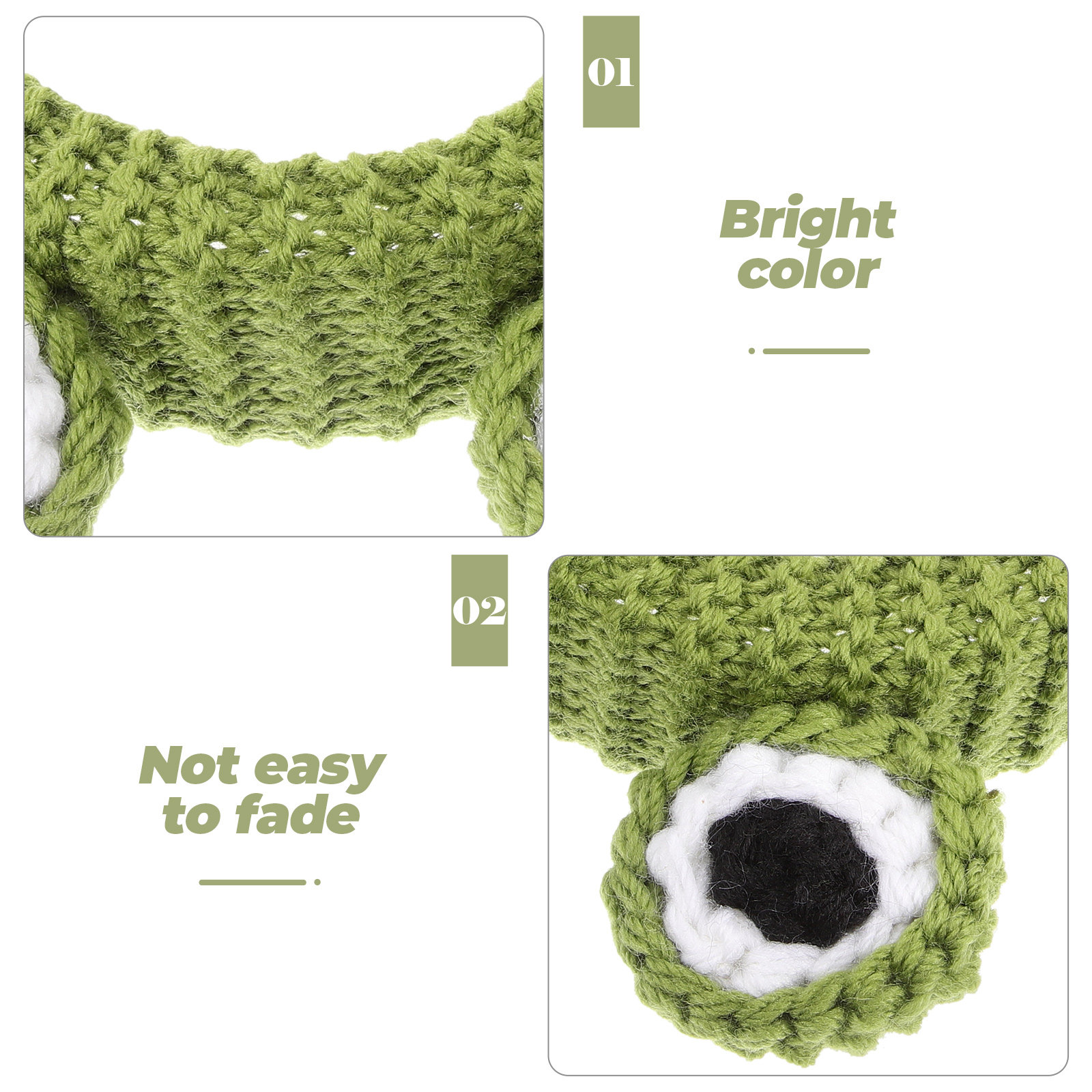 2Pcs Frog Eye Headband Chunky  - đánh giá và giá Skincare Animate
