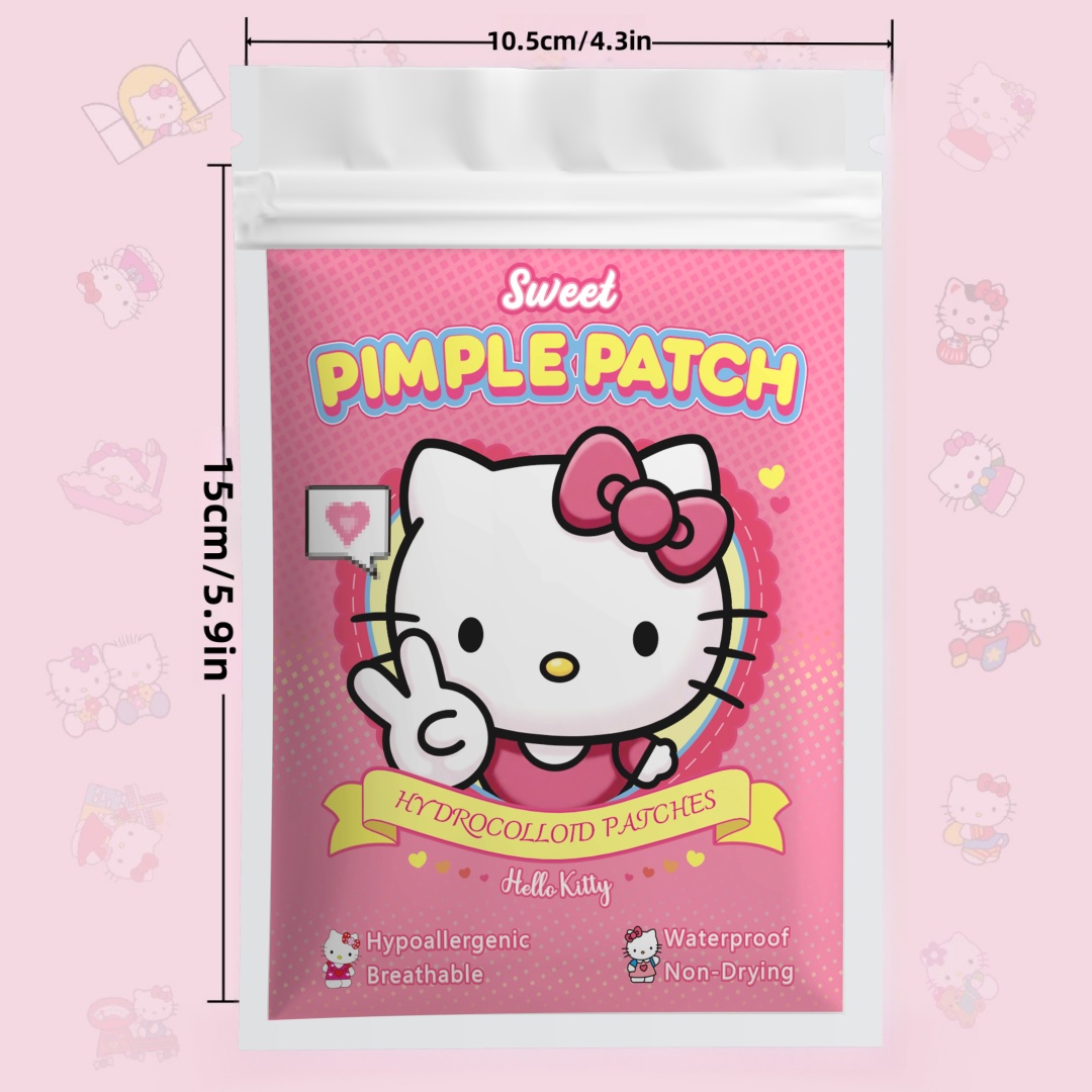 48/120PCS hello kitty Acne pat - đánh giá và giá Skincare The Originote