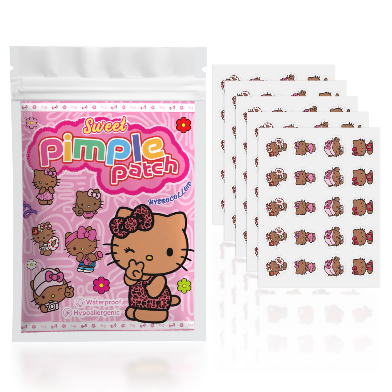 100PCS hello kitty Acne patche - đánh giá và giá Skincare The Originote