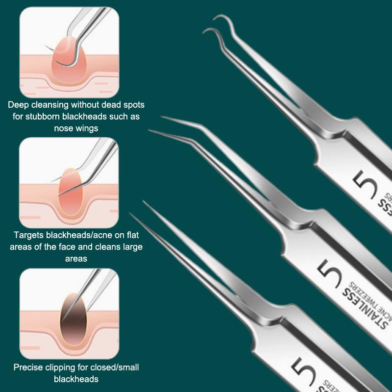 7/8Pcs Blackhead Remover Kit P - đánh giá và giá Skincare The Originote