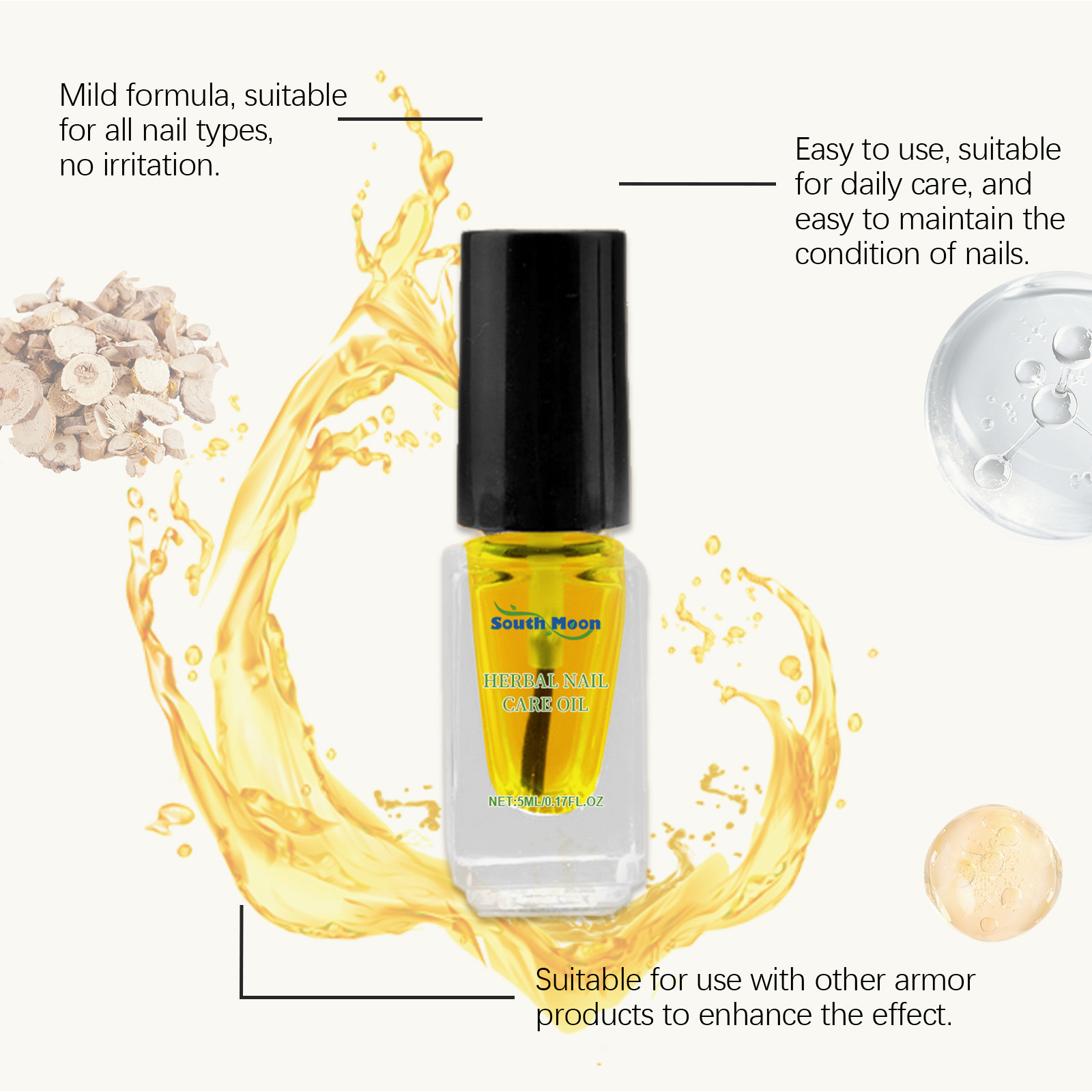 South Moon Herbal Nail Oil Sof - đánh giá và giá Skincare Herbal