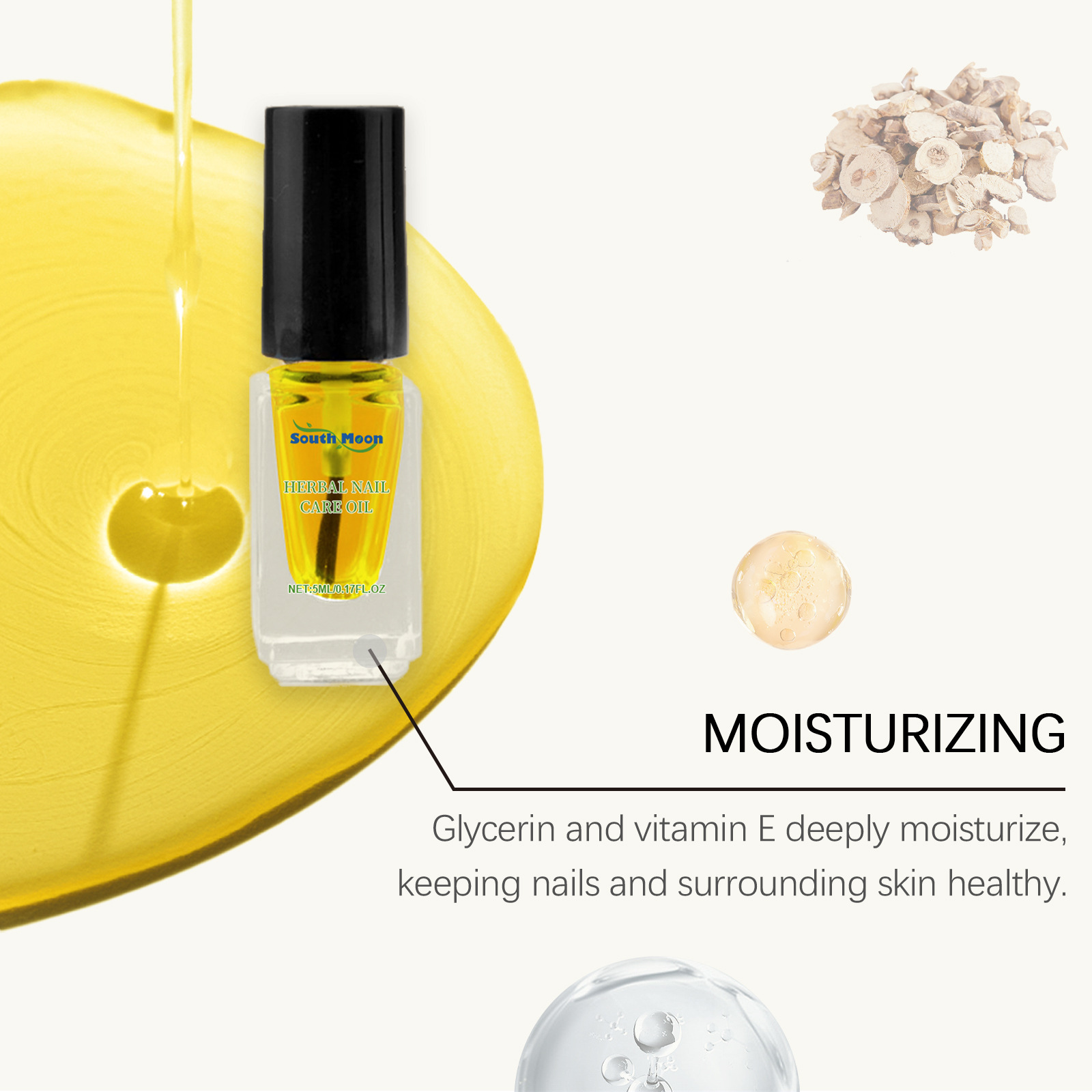 South Moon Herbal Nail Oil Sof - đánh giá và giá Skincare Herbal