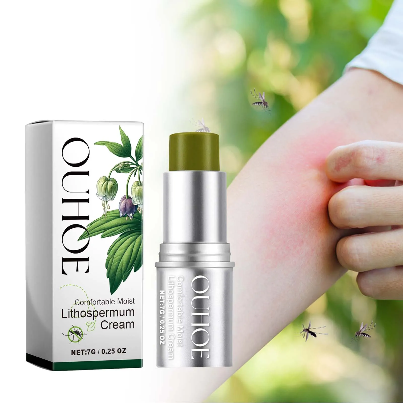 OUHOE Purple Grass Herbal Mosq - đánh giá và giá Skincare Herbal