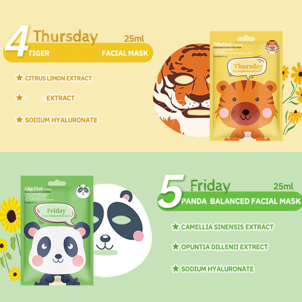 1/7pcs Facial Mask Deep Hydrat - đánh giá và giá Skincare Animate