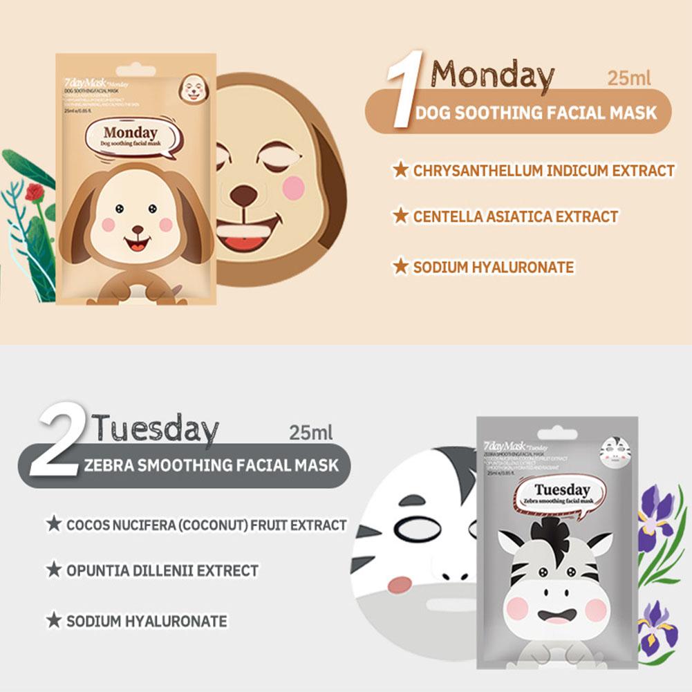 1/7pcs Facial Mask Deep Hydrat - đánh giá và giá Skincare Animate