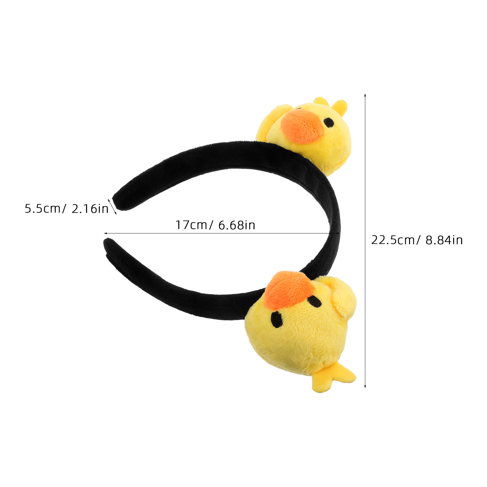 Fabric Duck Hair Hoop Cute Plu - đánh giá và giá Skincare Animate