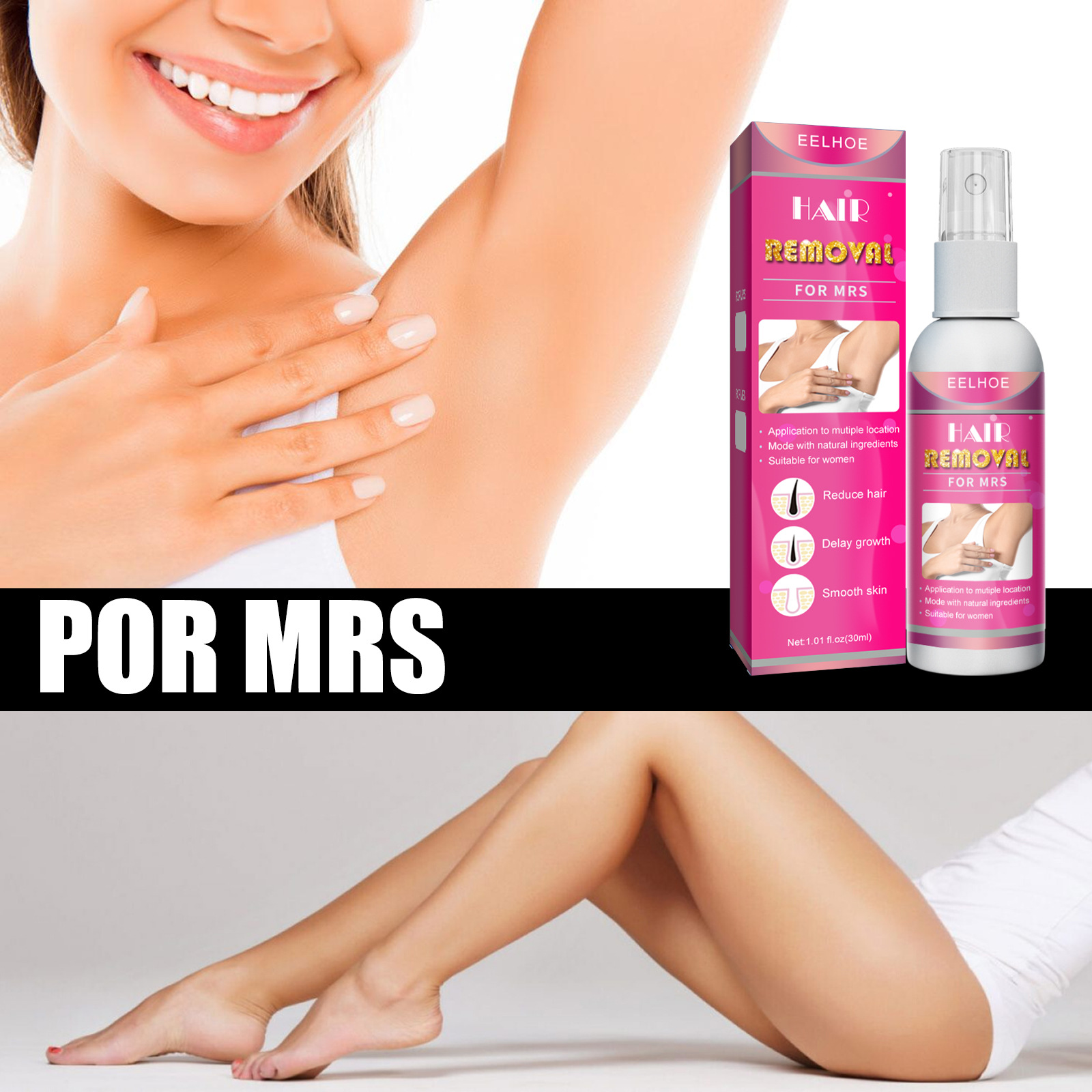 EELHOE 30ML Painless Hair Remo - đánh giá và giá Skincare Herbal
